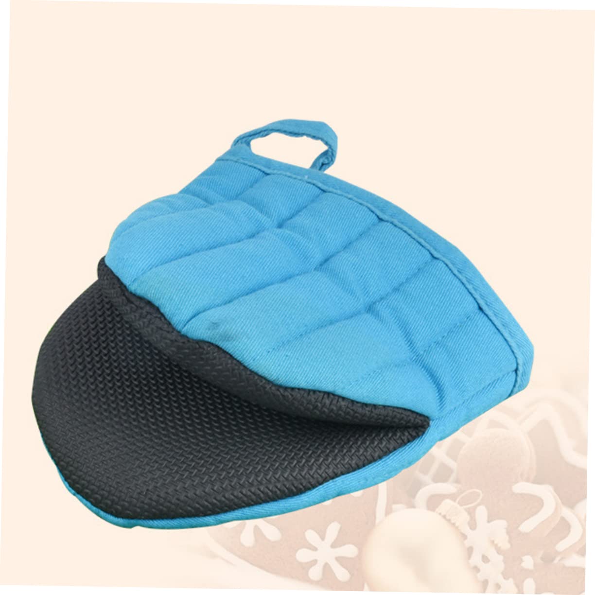 TOPBATHY 3 Manoplas De Algodón para Horno Resistentes Al Calor Y con Aislamiento para Microondas Agarre Ergonómico para Uso Familiar.