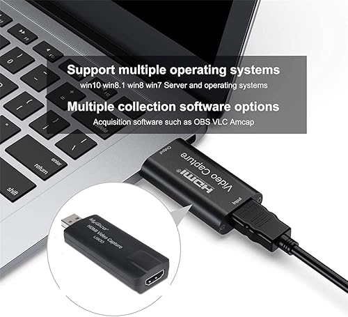 Miniatura 3 de MyGica - Adaptador de tarjeta de captura de vídeo de audio, 4 K HDMI a USB 3.0, tarjeta de captura para juegos en vivo, U900 PRO
