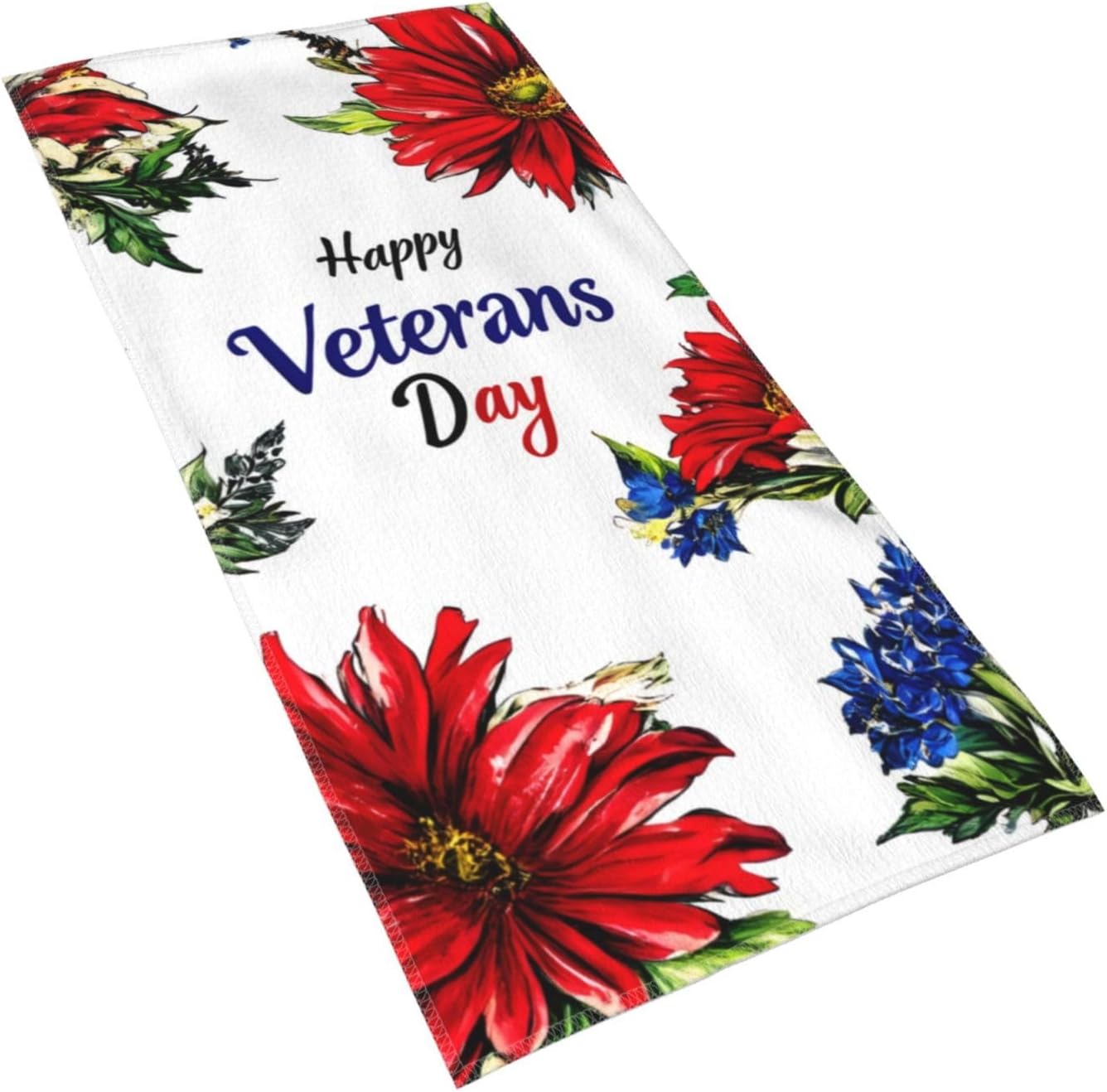 Happy Valentine's Day Print Hand Towels for Kitchen, Decorative Bathroom Towels Decor Farmhouse Cute for Men Women Gifts