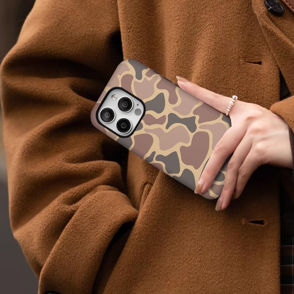 Case for iPhone 16 Pro,[Compatible with Magsafe] Camo Phone Case for Girl Women Boy Men,Scratch-Resistant Shockproof - Image 6