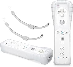 Moonag Replacement Controller for Wii Remote, 2 Pack Wii Controller with Wrist Strap for Wii/Wii U