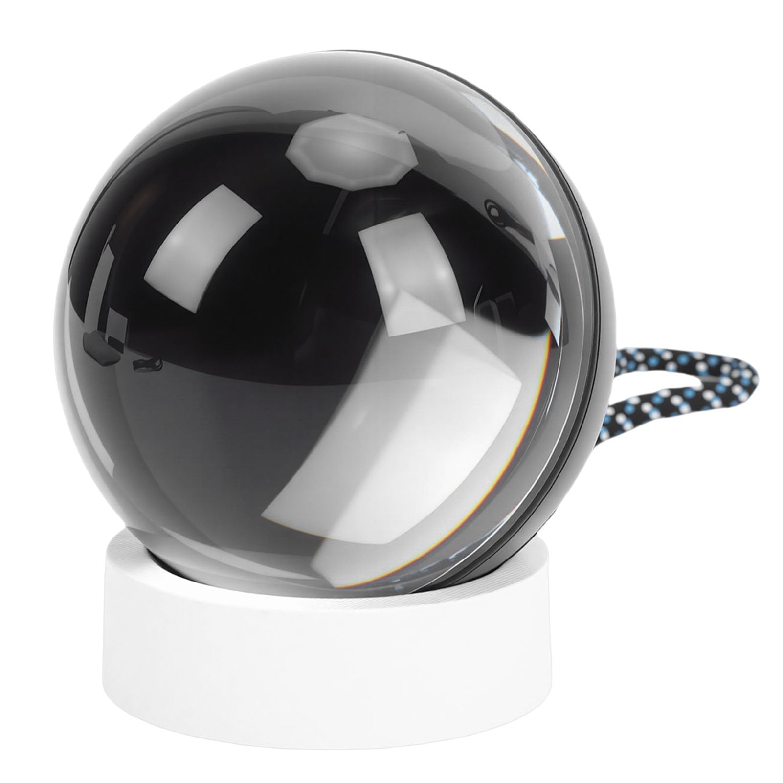Bewinner Lampada Memory Sphere Sfera di Cristallo 3D da 2,76 Pollici, Lettore Video Caricabile per Foto e Musica con Memoria da 4 GB, Luce Notturna a LED Unica Regalo di Compleanno per Famiglia e