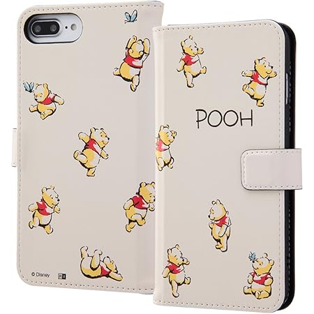 Amazon Co Jp イングレム Iphone 8 Plus 7 Plus 6s Plus 6 Plus ディズニーキャラクター 手帳型アート ケース マグネット くまのプーさん18 In Dp7s6pmlc2 Po018 家電 カメラ