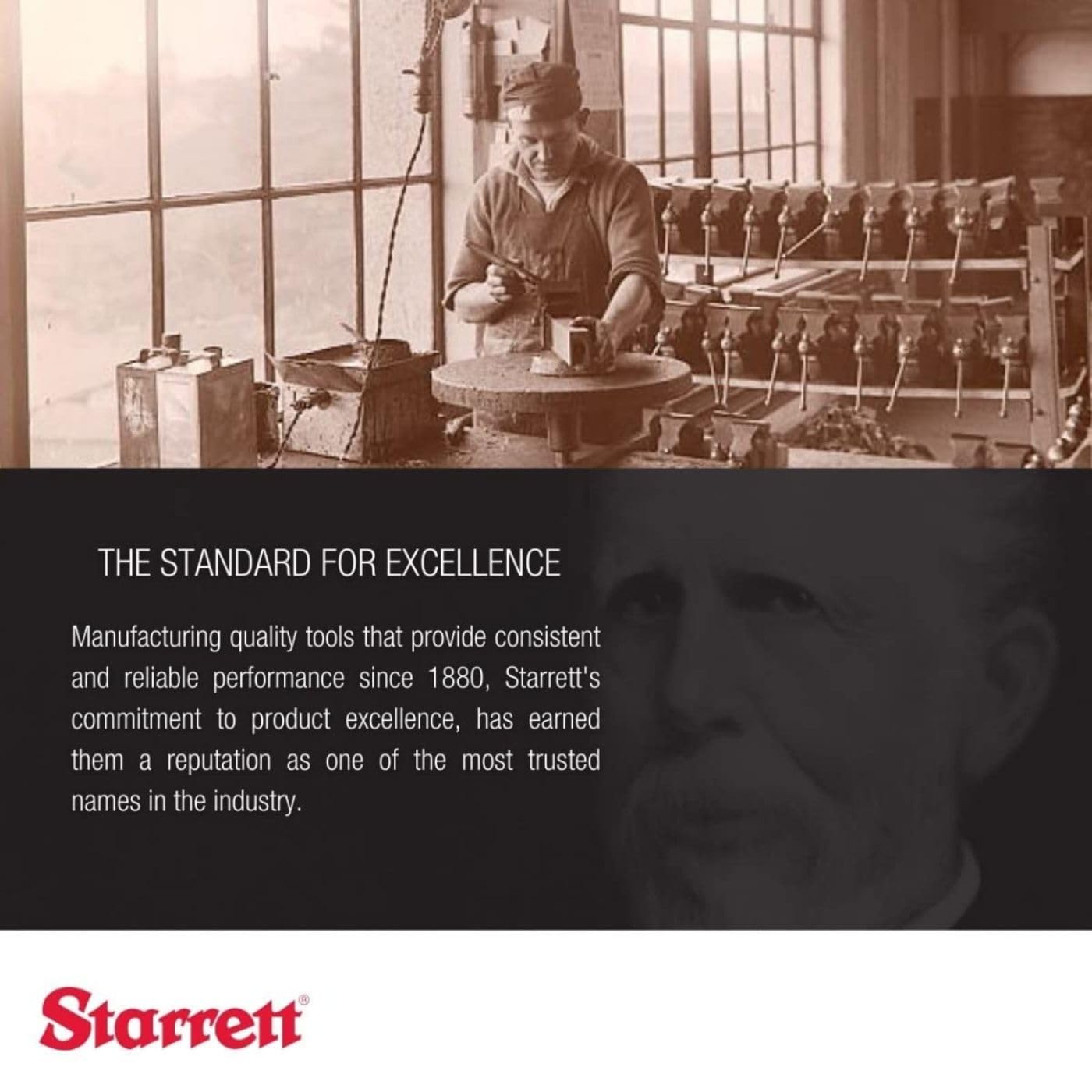 Starrett Ziarna sprężynowe, regulowane, 130