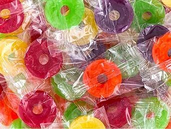 LifeSavers Hard Sugar Candy, 5 Flavor Fruit Assortment, Individually Wrapped, Bulk, 2.0 Pounds, Cherry, Raspberry, Watermelon, Orange & Pineapple 5 Flavor Mix, 1 Pack | Individually Wrapped, Cherry, Raspberry, Watermelon, Orange & Pineapple 5 Flavor Mix, 1 Pack