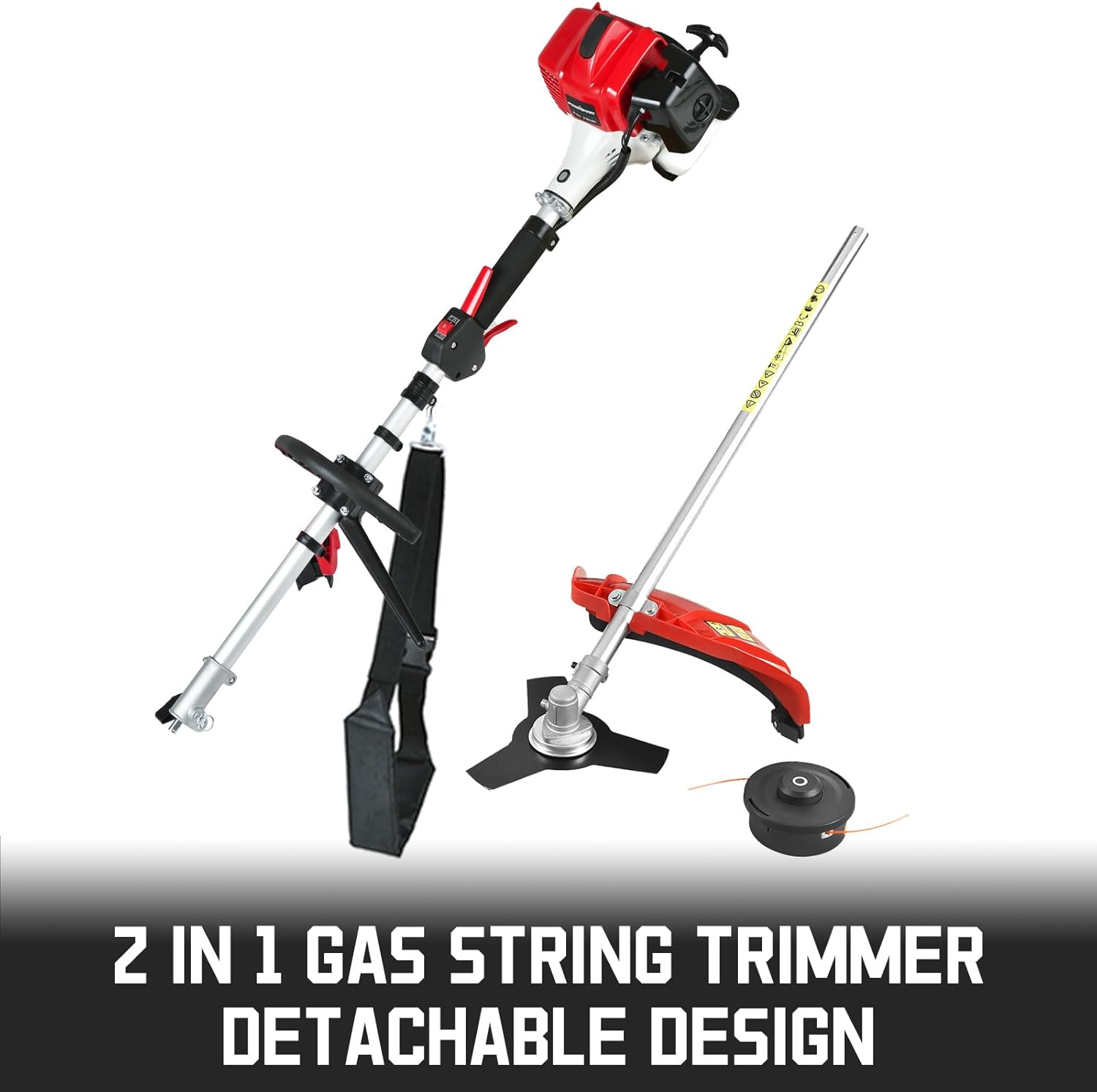 Retallista de fil de gas PowerSmart 2 en 1 amb disseny desmuntable