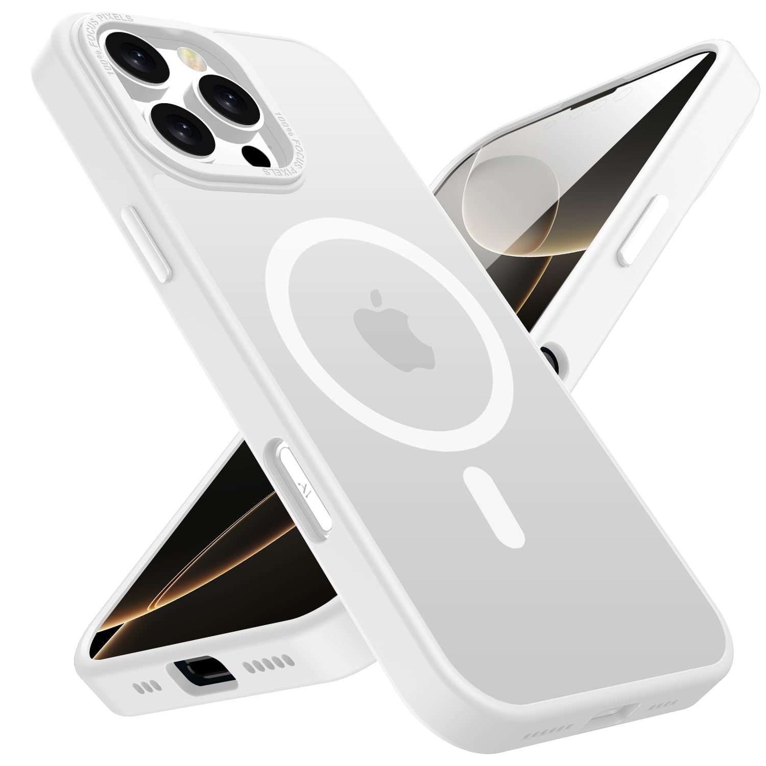 Coque antichoc iPhone 16 Pro Max MagSafe évite rayures chutes