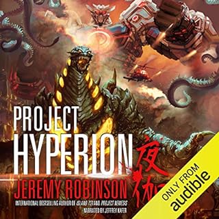 Project Hyperion Audiolibro Por Jeremy Robinson arte de portada