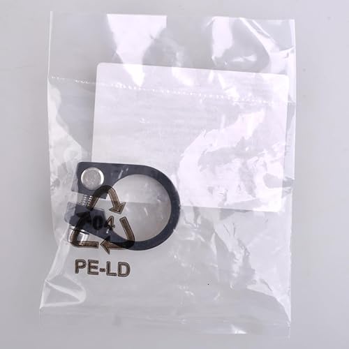 Miniatura 10 de TRIWONDER Abrazadera de poste de asiento de bicicleta Abrazadera de liberación rápida de 1.126 in 1.252 in 1.374 in Clip de tubo de asiento de