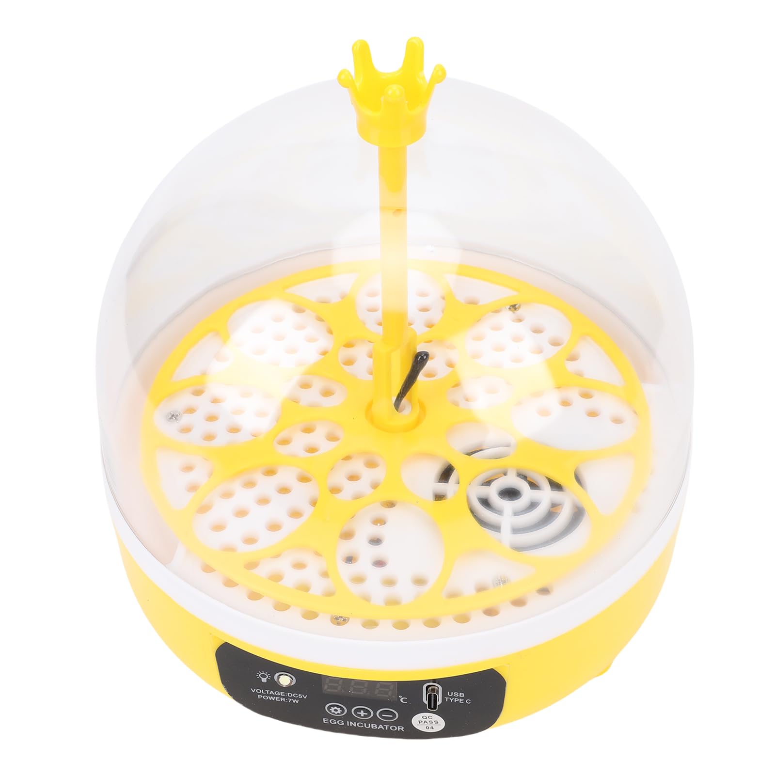 mingzhe Egg Incubator Mini Size with Automatic Egg Turner for Family