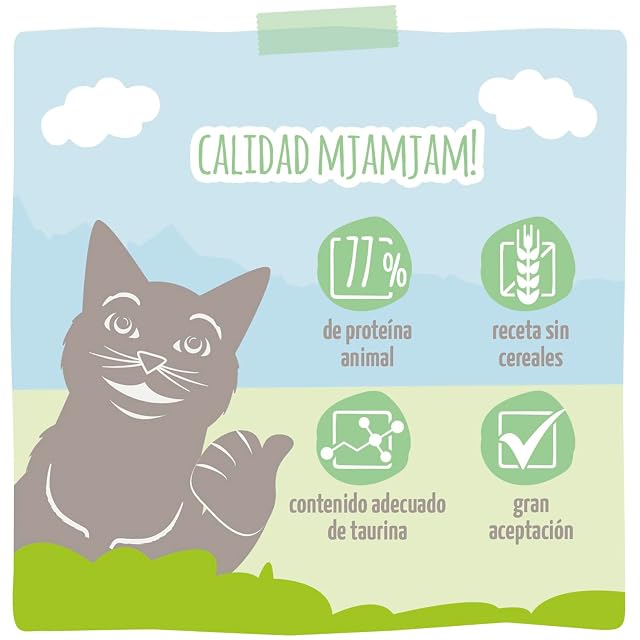 Foto 4 de 6 de MjAMjAM - Pienso seco Premium para Gatos - Comidas crujientes - Esterilizado