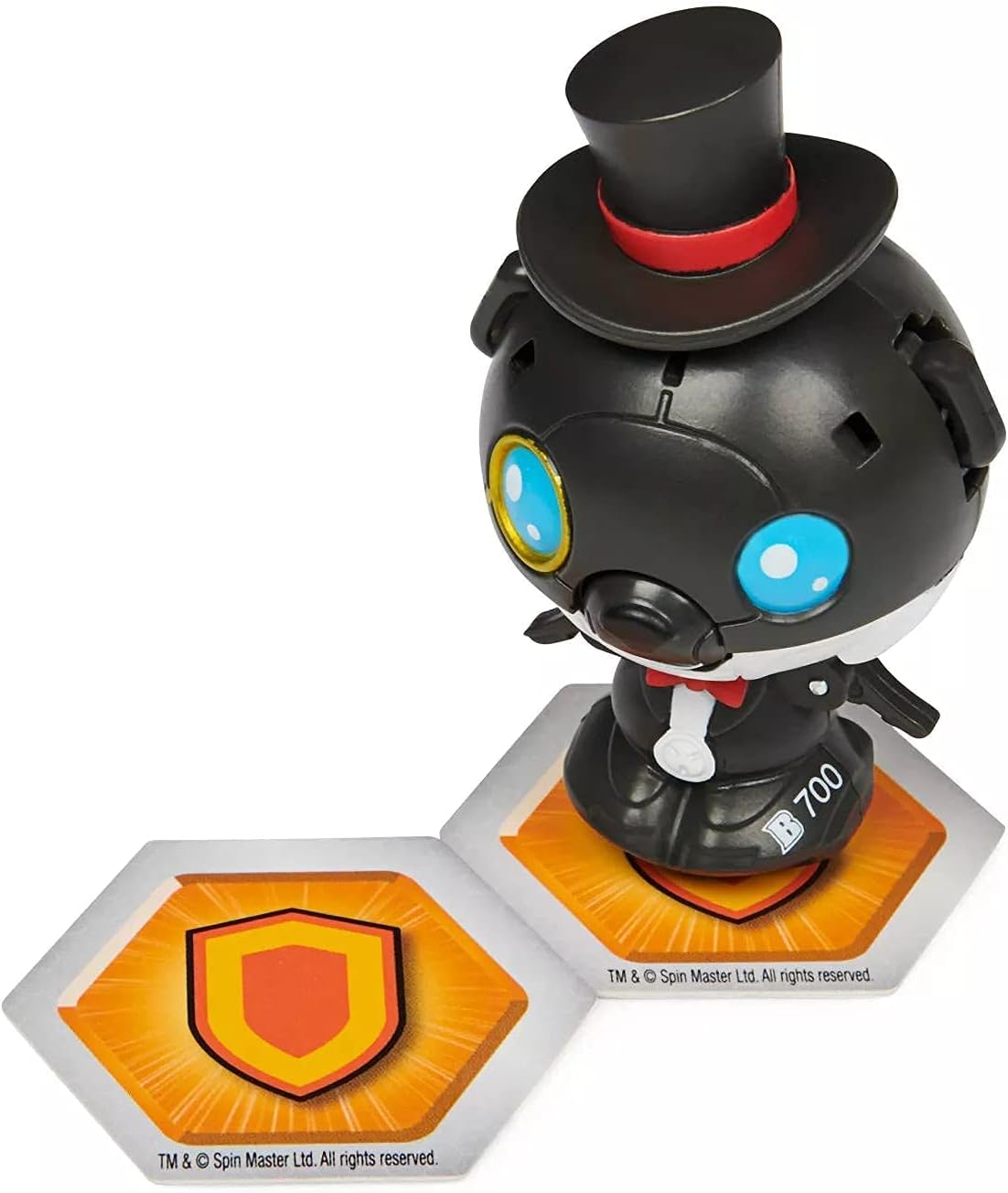 Bakugan 2021 Darkus Cosplay Magician Cubbo 2-inch Core Collectible Figure and Trading Cards