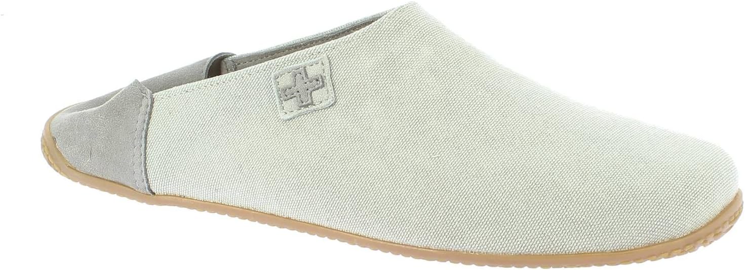 Living Kitzbühel Pantoffeln mit Kreuz & Fußbett, linen