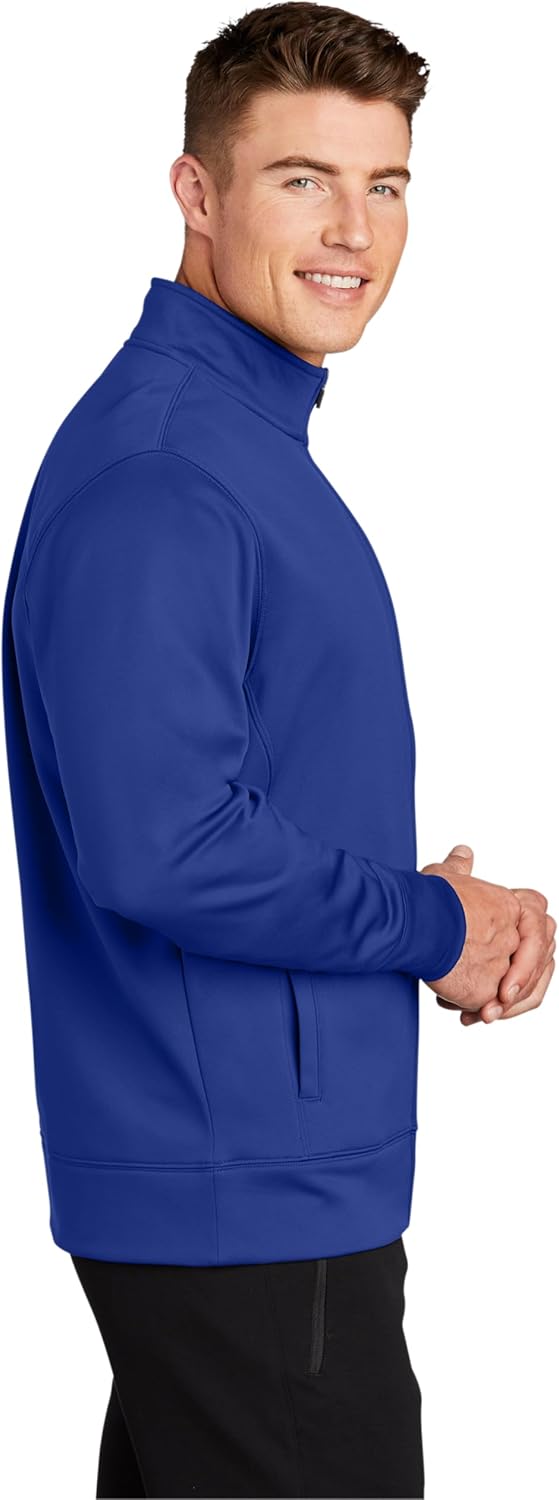 Sport Tek Men's Fleece Full-Zip Jacket - Image 2