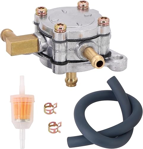 Bomba de combustible con línea de combustible y filtro J10-24410-03 para carrito de golf Ya-maha G1 G1A G3 G3A J102441003 J10-24410-00-00