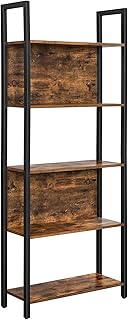 VASAGLE Bookcase, Storage Shelf, Kitchen Shel...,
