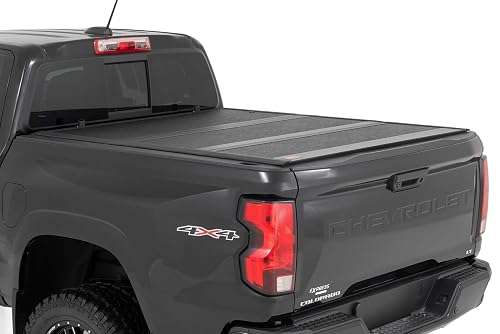 Rough Country Low Profile Hard Tri-Fold Tonneau Cover