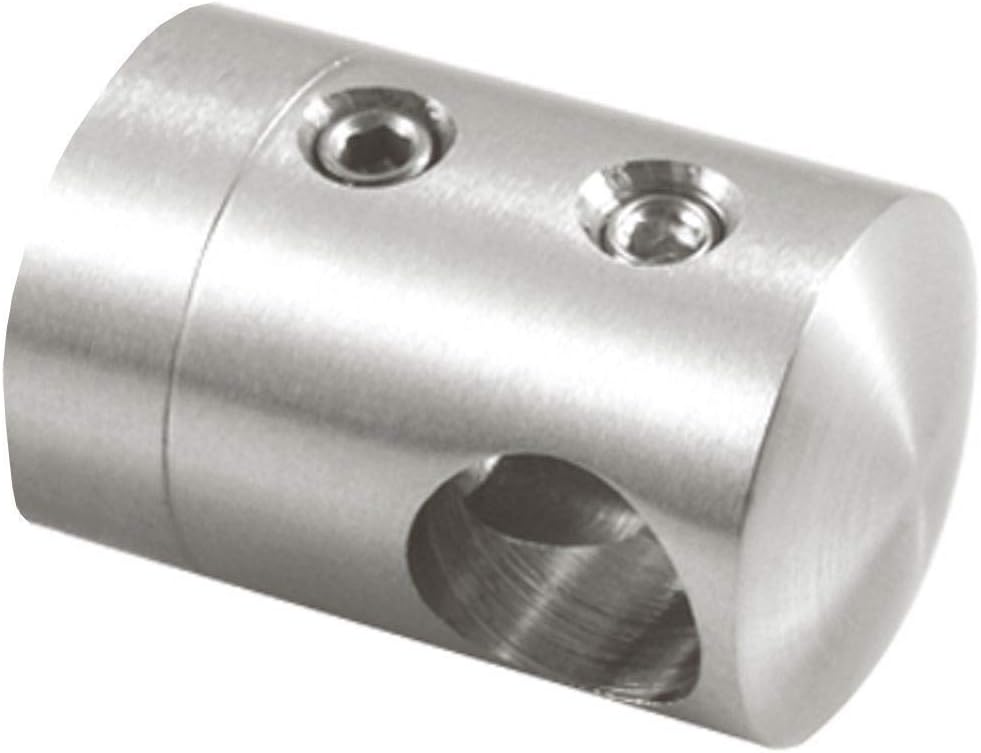 Querstabhalter Edelstahl 22 mm - DG Bohrung 12,2 mm für Rohr 33,7 mm
