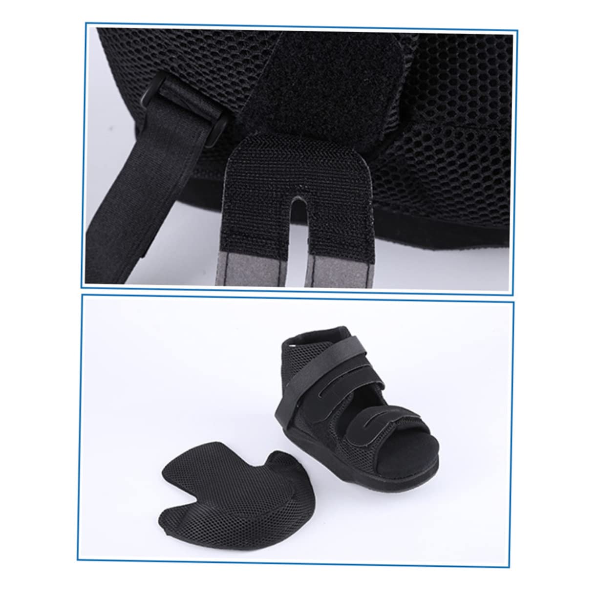 Beaupretty Foot Decompression Shoe for Broken Toe Adjustable Postoperative Walking Boots Xl Durable and Comfortable Design for Foot Fractures