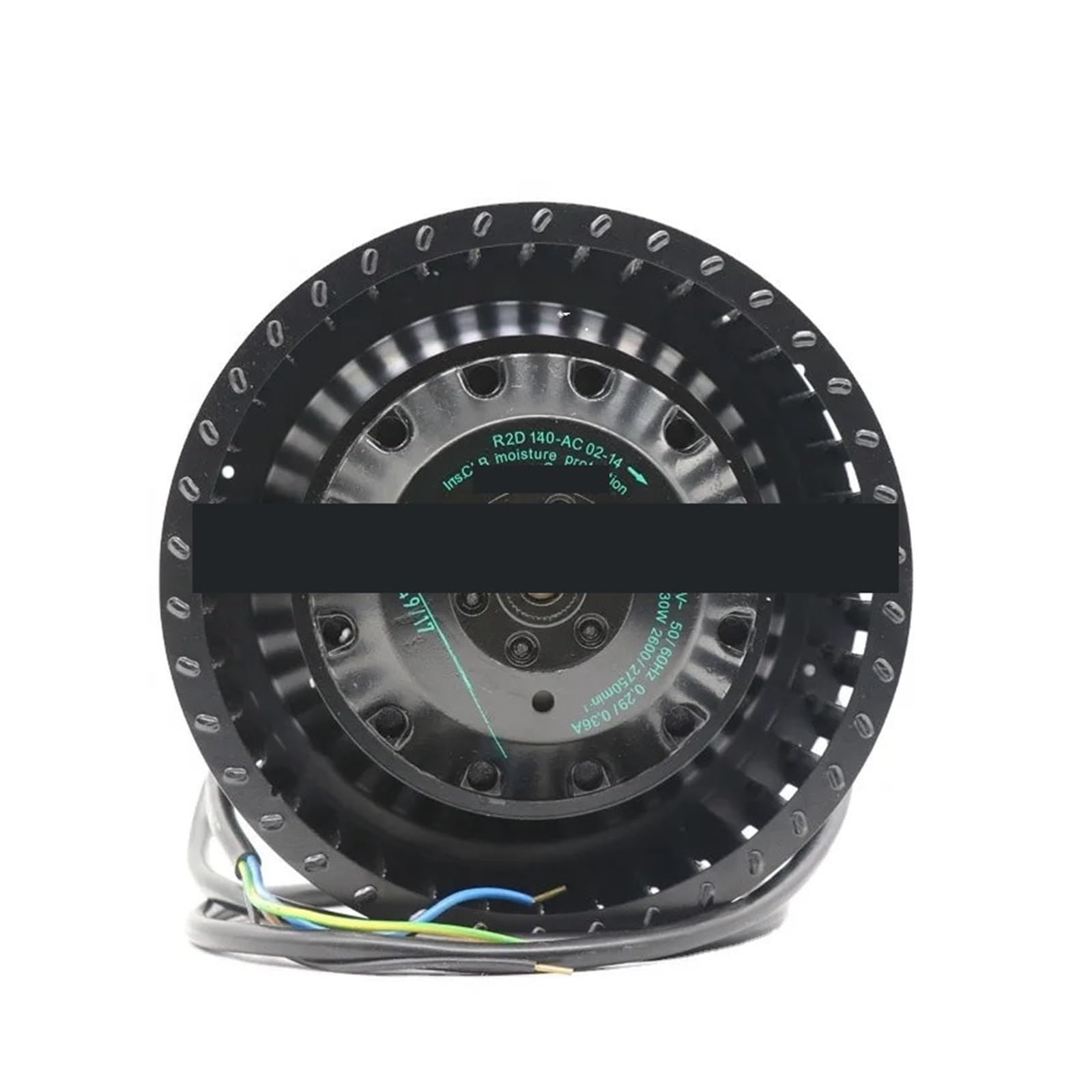 Ventilateur de refroidissement R2D160-AC02-10 à haut débit d'air