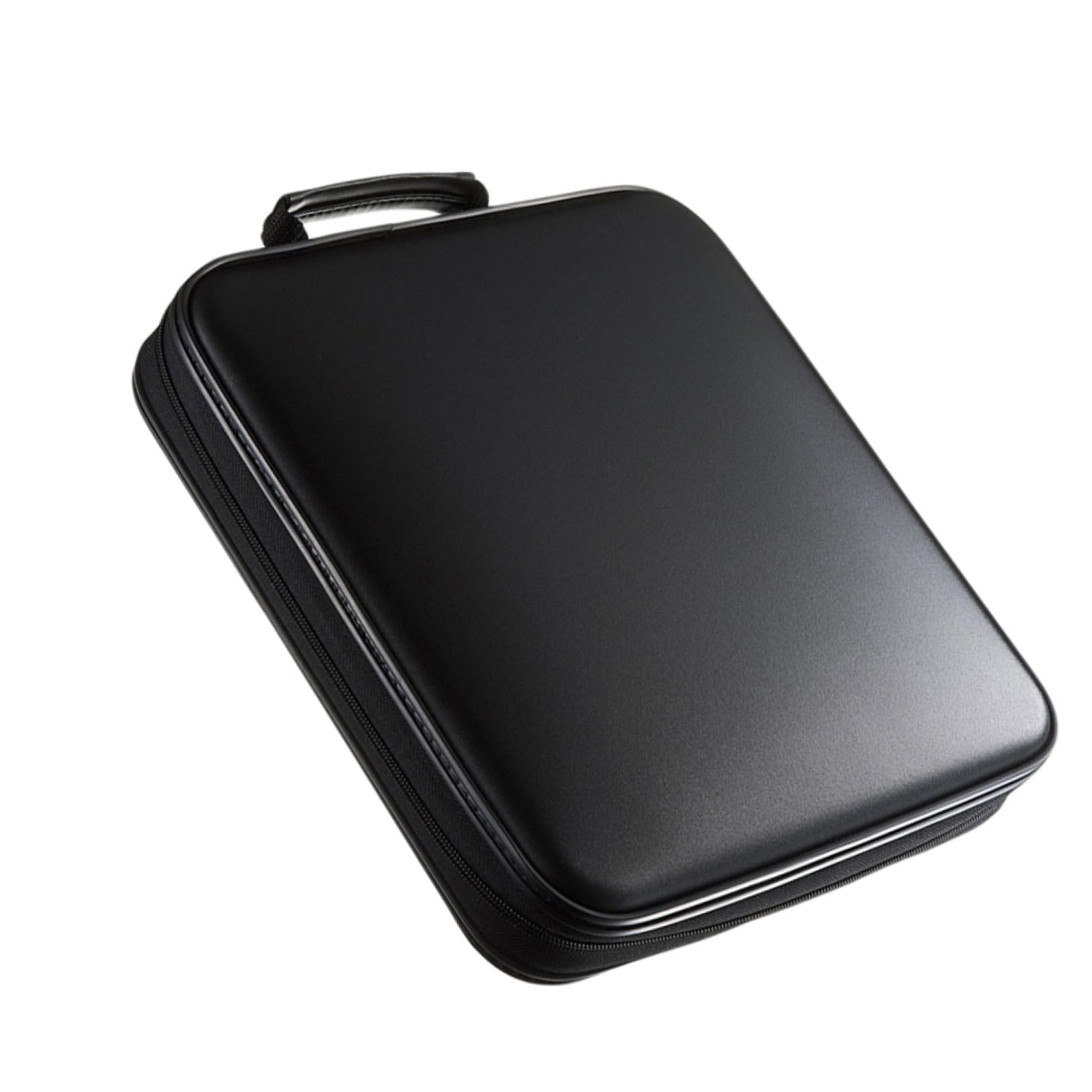 Custodia Porta Dvd Portatile Capacità 160 Dischi Organizer CD Resistente Agli Urti Protezione da Graffi Materiale Pp e Nonwoven per Viaggi e Casa