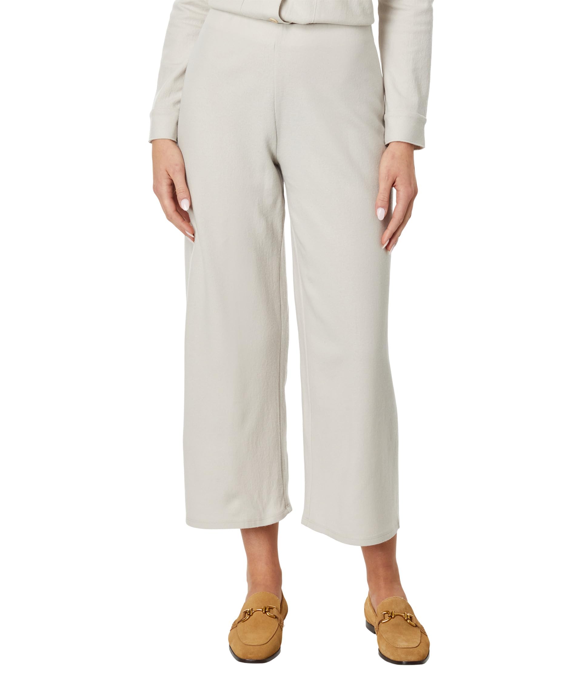 Eileen Fisher Womens Petite Ankle Wide Pants