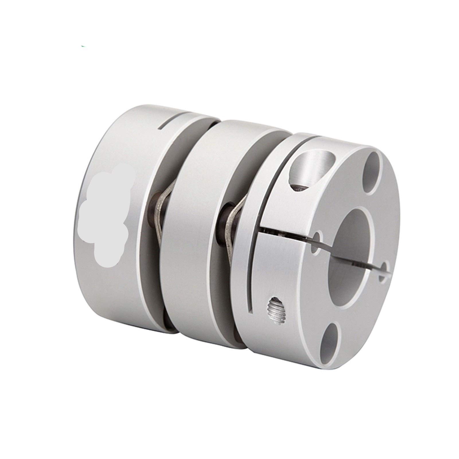 SUOFEILAIMU-PHONE CASE Metal Coupler Flexible Shaft Coupling D26 L35 Aluminum Double Diaphragm for CNC Servo Stepmotor (Inner Diameter : 5x5)