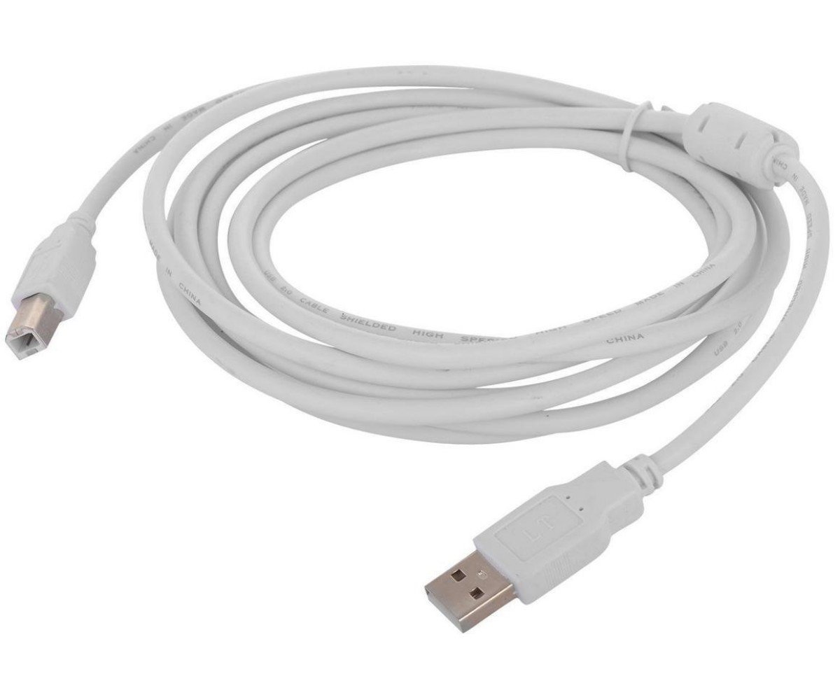 EWorld Computer Printer Cable 5 Meter (White) Amazon.in Computers
