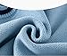 warmstraw Knitted School Uniform Sweater Vest V Neck Soft Pullover Top for Children Boys Girls Plaid Pattern Blue 4-5 T
