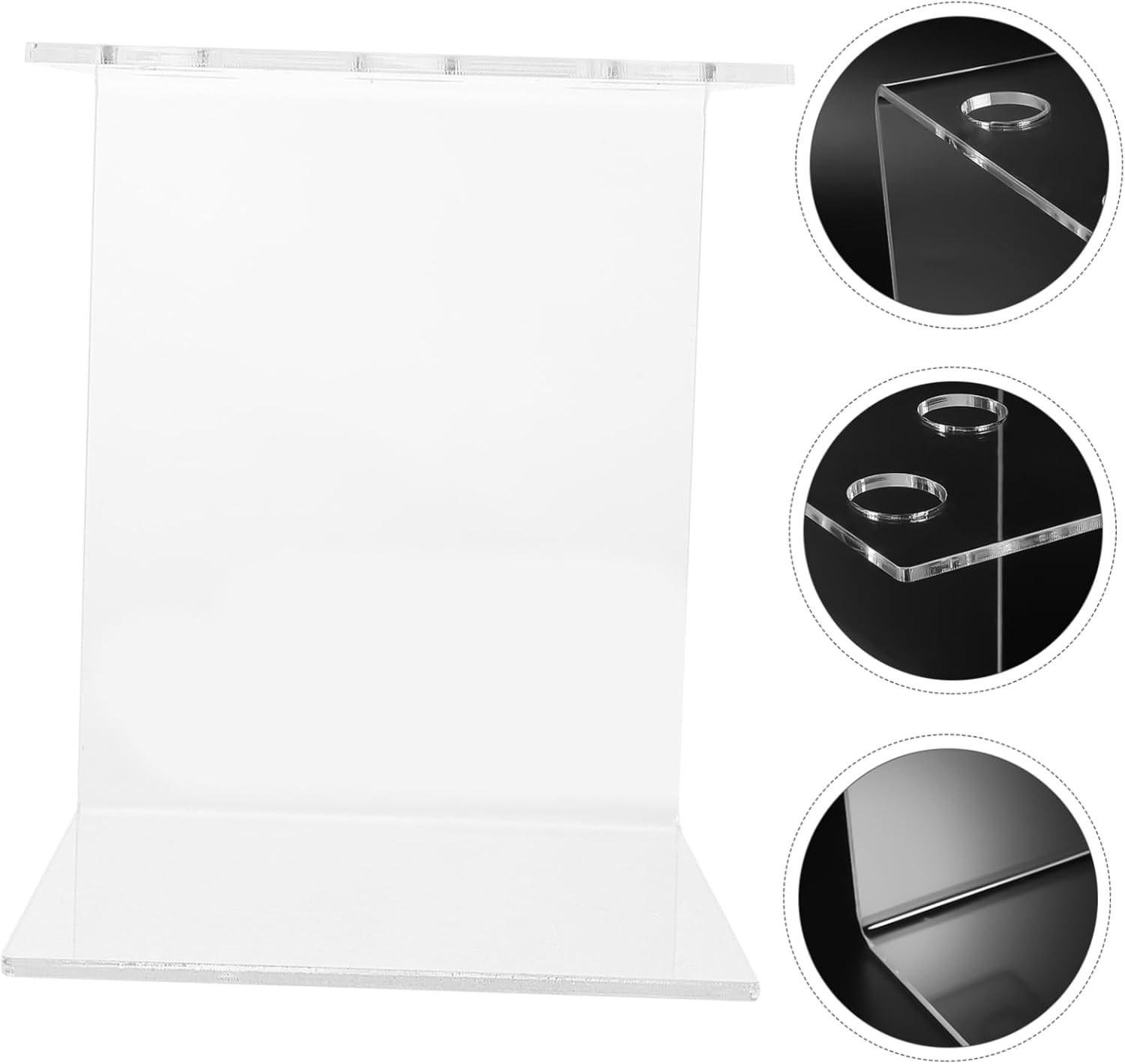 Clipper Holder Organizer Rack for Hair Trimmer and Scissors Transparent Design for Salon and Home Use Multi-purpose Storage Stand