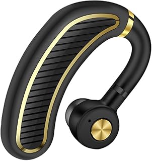 Bluetooth Headset,Wireless Bluetooth 4.1 Business Headphone Earphone Super Long Standby Earpiece with Mic,Sweatproof,Noise Reduction,Mute Switch for Cell Phone, Skype, Truck Driver,Office,Sport