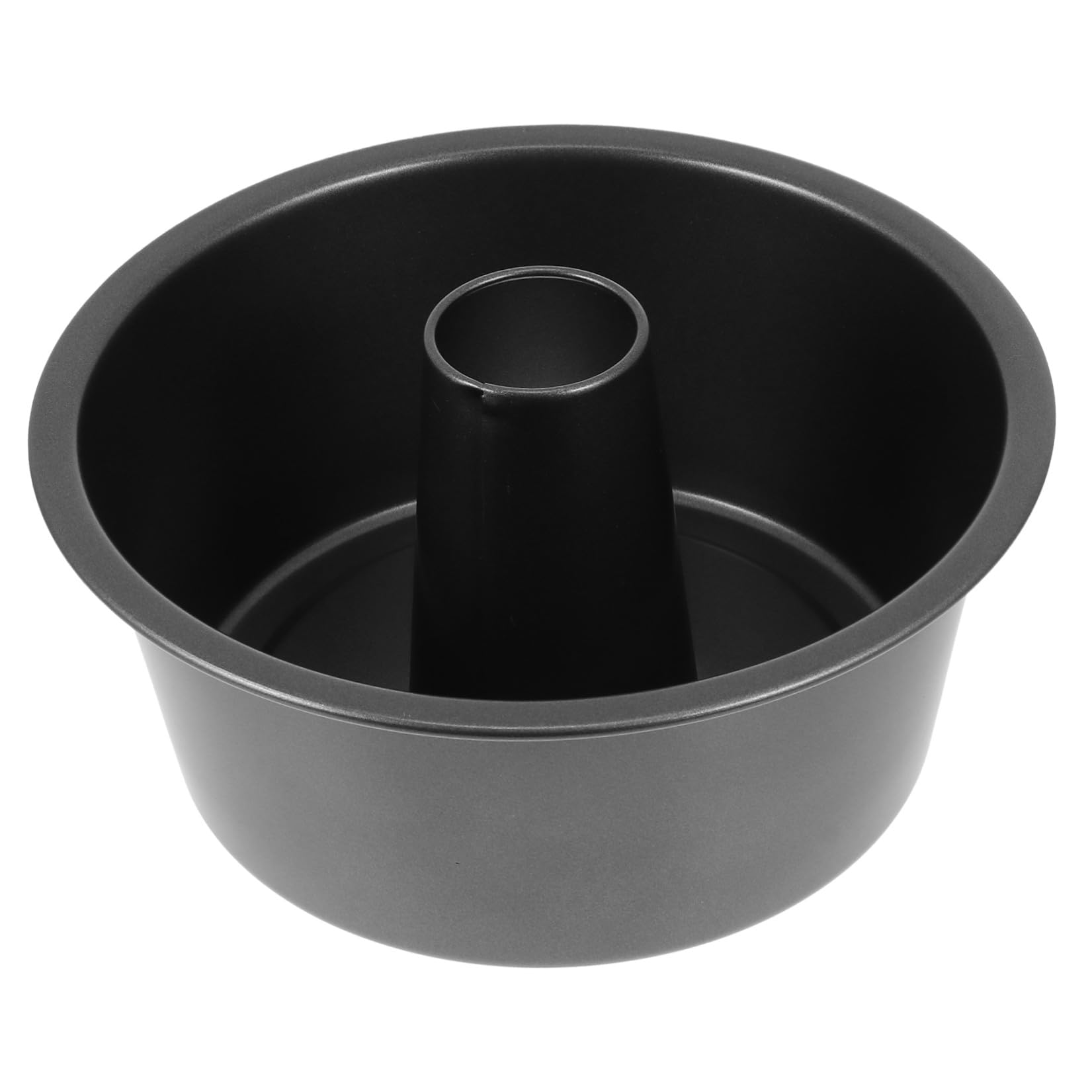 FRCOLOR Stampo per Torta Spesso e Antiaderente in Acciaio al Carbonio Rotondo Cavo Resistente dal Design Semplice per Dolci in Cucina