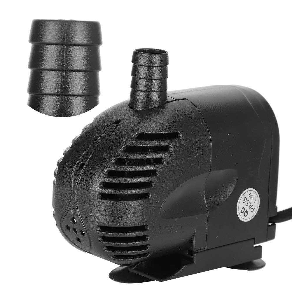 Bomba De Fuente 600L/H 12W Agua Sumergible Tanque Peces Succión Inferior Filtración Acuario Para Estanque Hidropónico Y Patio Trasero 220-240V Enchu