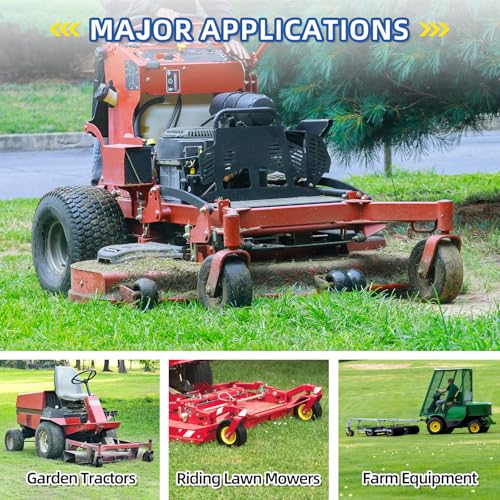 GICOOL (1 Pack) 11x4.00-5 Tubeless Zero Turn Mower Tire, Riding Lawnmower Smooth Tread, 4 Ply by GICOOL - Used condition - Image 7