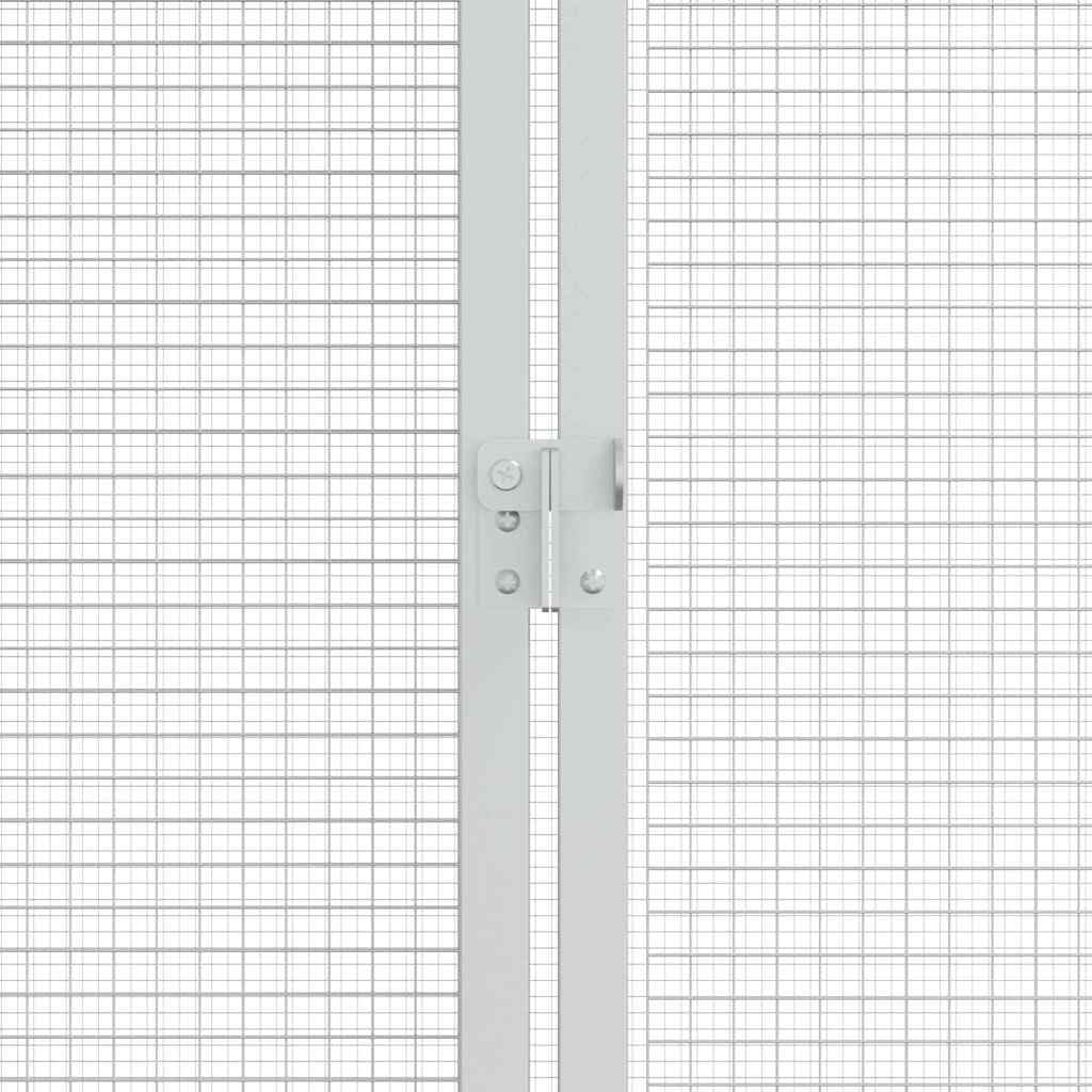 Generisch Vogelkäfig Anthrazit 227 x 310 x 247 cm Verzinkter Stahl,Tier- & Haustierbedarf,Haustierbedarf,Vogelbedarf,Vogelkäfige & -ständer-3325160