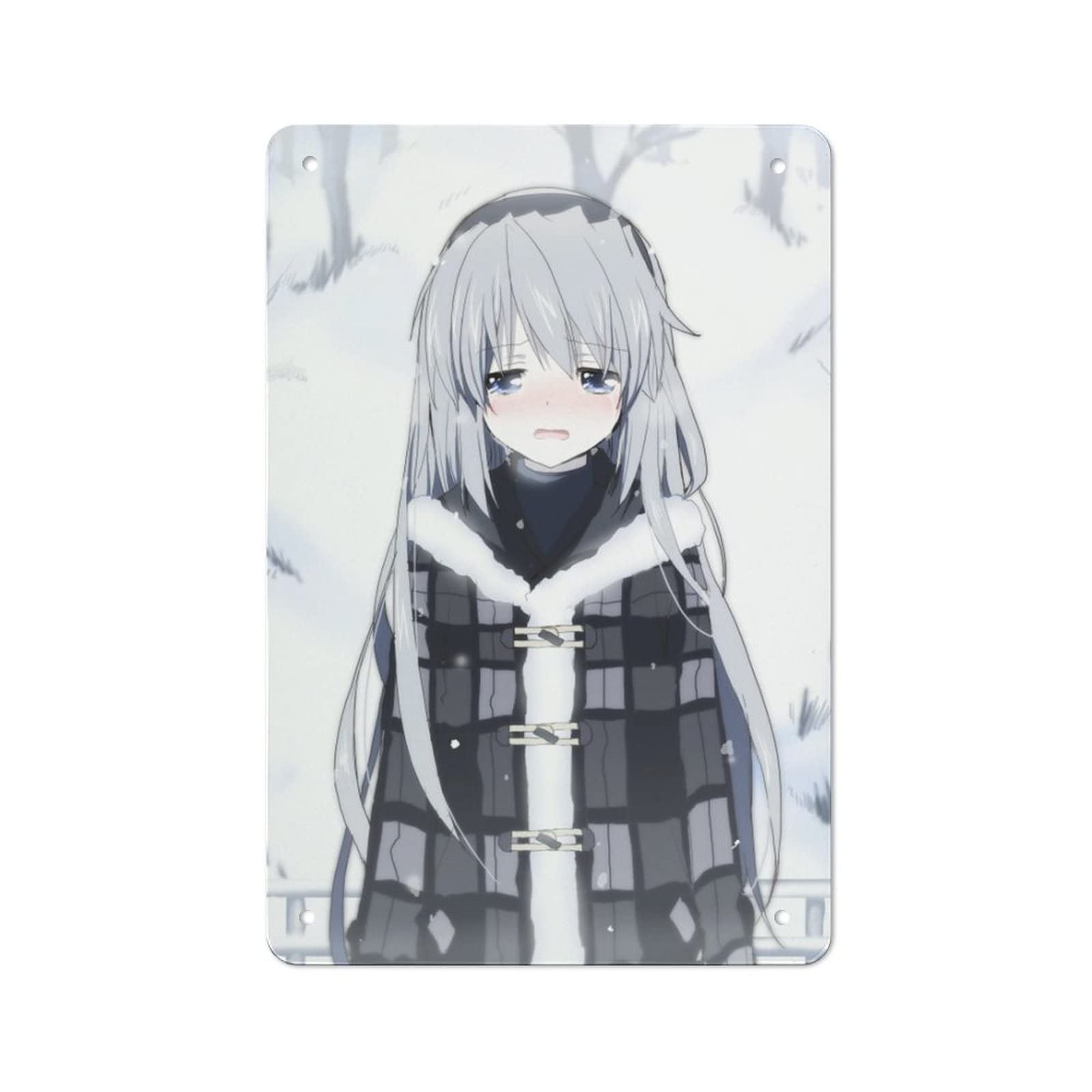 Amazon.co.jp: ブリキ看板 アートデリ レトロ クラナド 坂上智代 