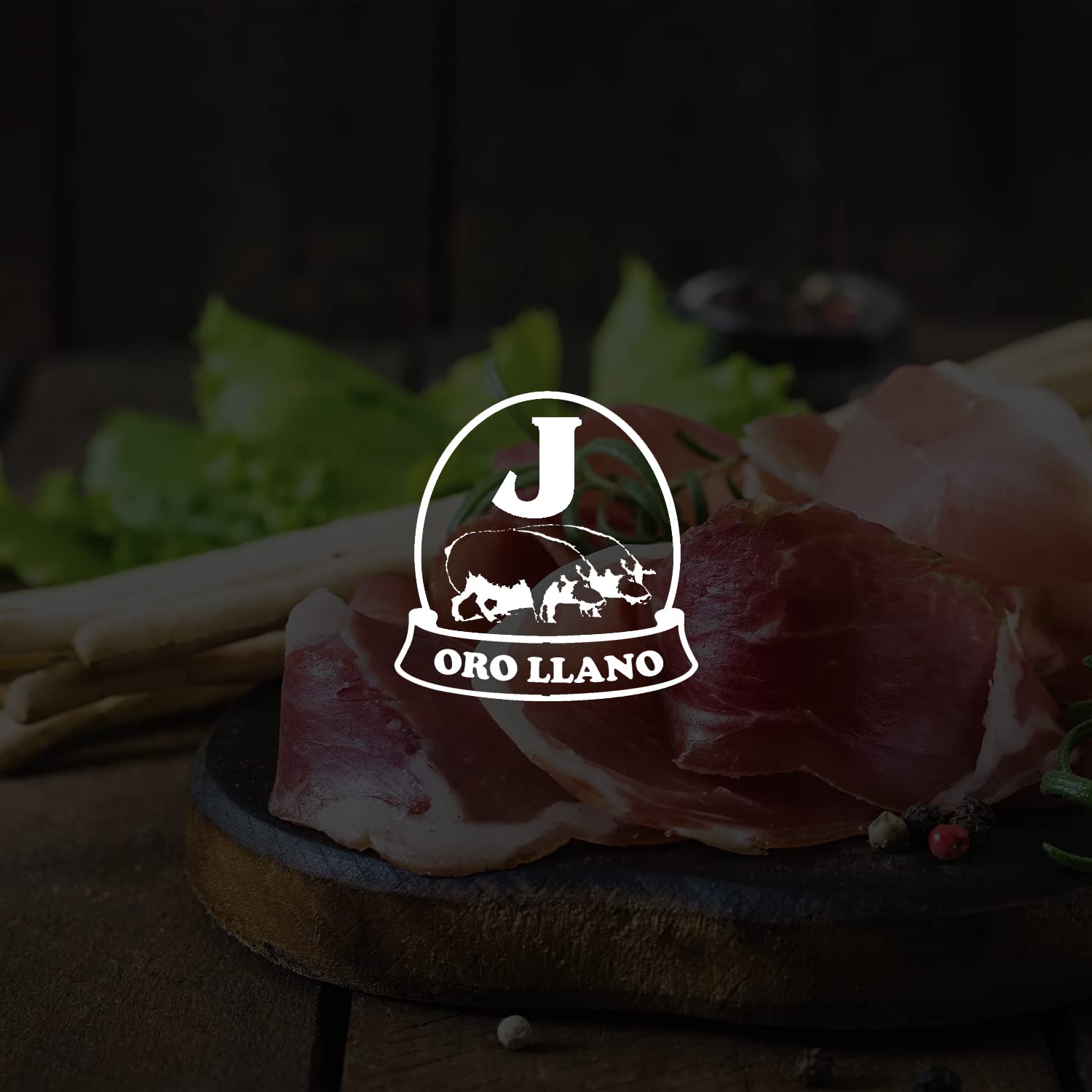 Orollano - Jamón Curado de 7.5 kg Aprox - Pieza de Jamón Serrano con Curación de 9 a 12 Meses - Procedente de Cerdos Blancos