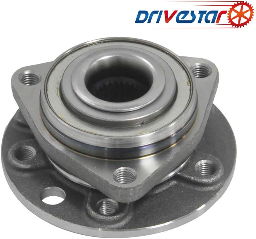 【Pair】DRIVESTAR BR930394 Front Left/Right Wheel Hub & Bearing Assembly BR930394 for Saab 9-5 2002 03 04 05 06 07 08 09 10