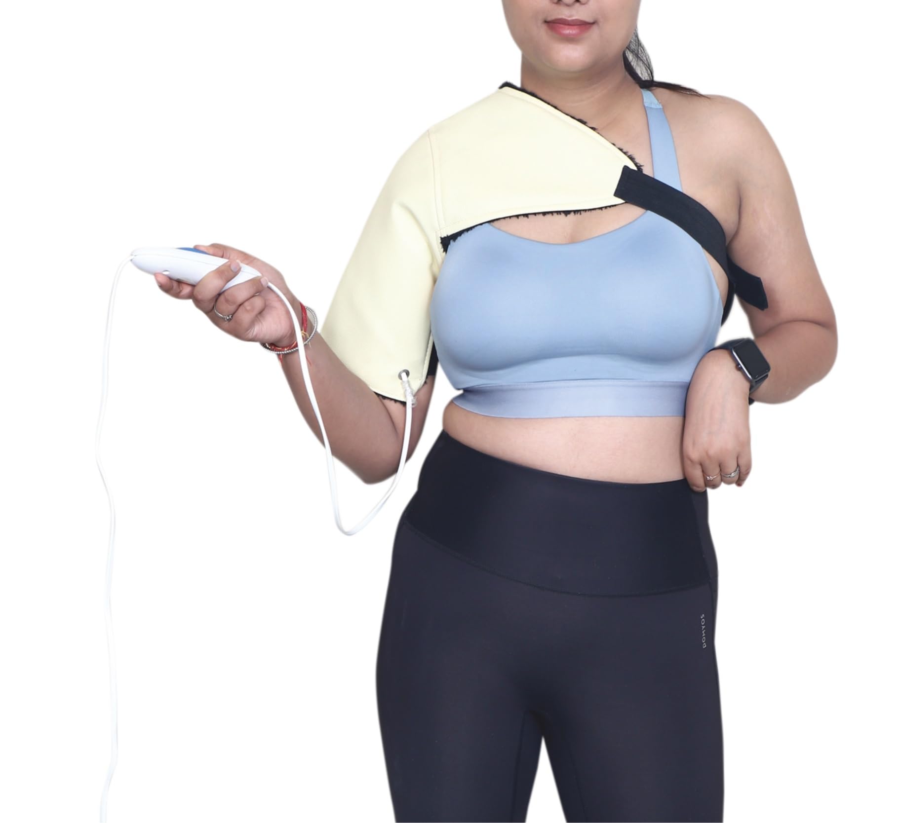 JSB H15 Frozen Shoulder Orthopedic Electric Heating Pad Heat Therapy Belt for Pain Relief – Complete Coverage For Neck & Shoulder – Universal Design – Even Heat Distribution – Heating Pad For All (B0CPCTQ8L6) Amazon Price History, Amazon Price Tracker