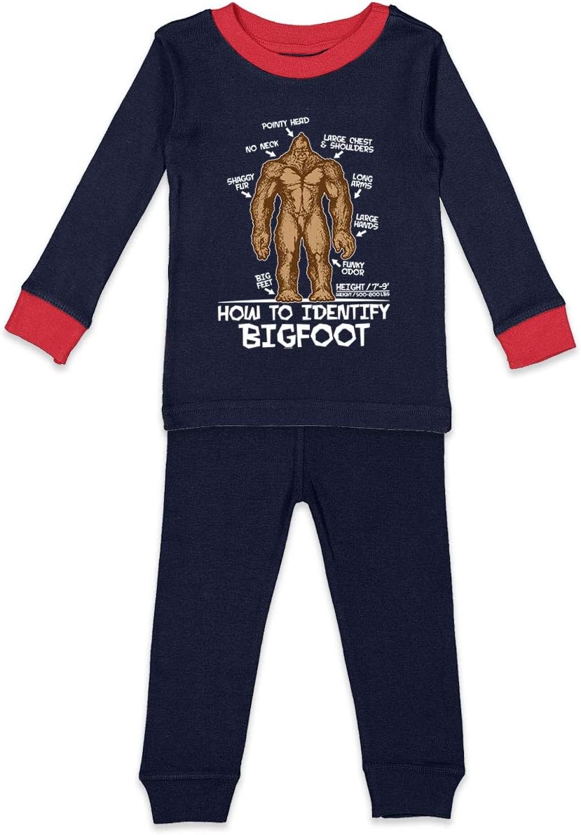 Haase Unlimited How to Identify Bigfoot - Sasquatch Myth Kids Shirt & Pants Set