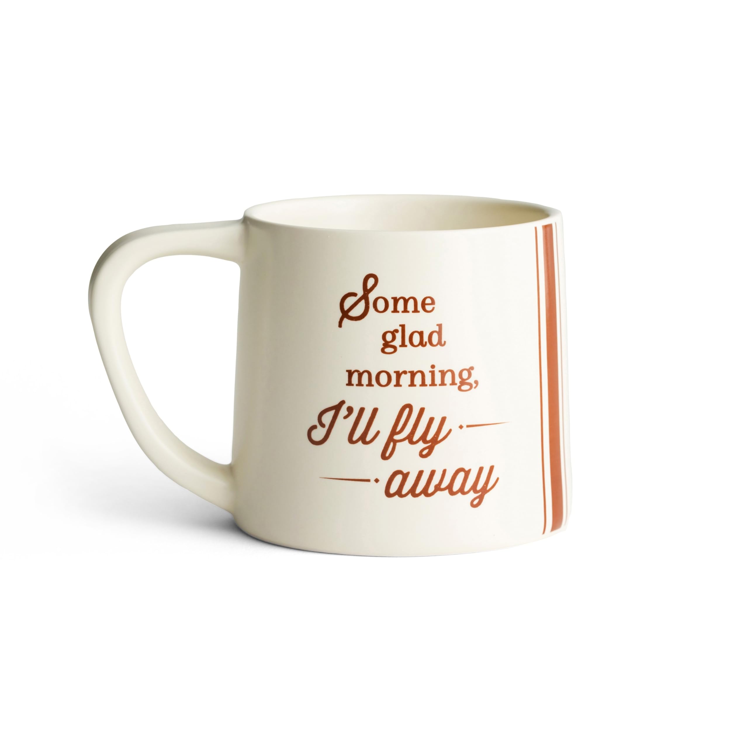 Dayspring - Some Glad Morning - Inspirational Ceramic Mug, 14 oz, Beige