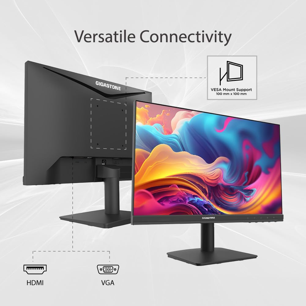 GIGASTONE 22インチ モニター Amazon.co.jp: 【GIGASTONE公式3年保証】22インチ モニター フルHD VA