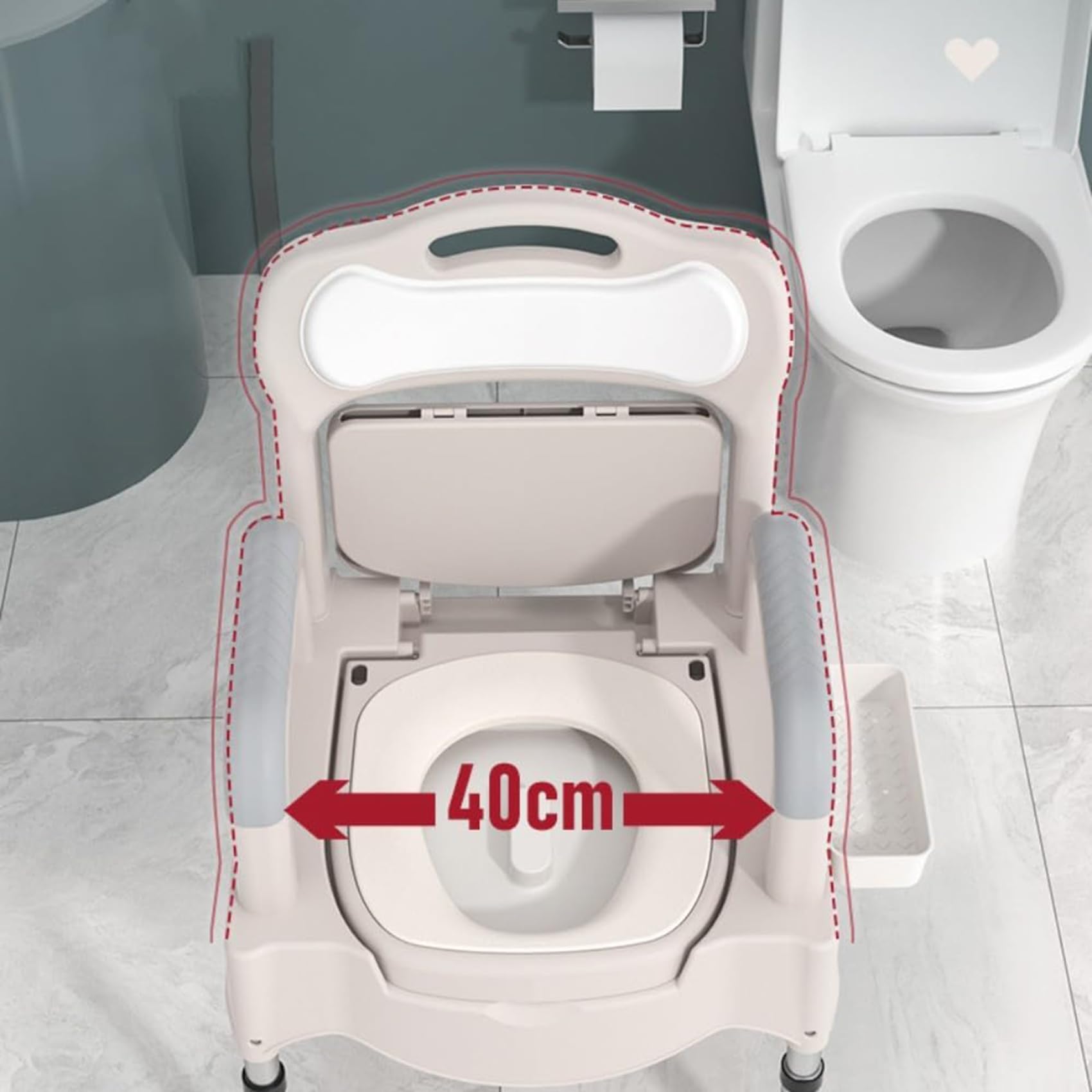 介護用トイレ Amazon.co.jp: ポータブルトイレ 介護用 簡易トイレ 座席高さ37～52cm