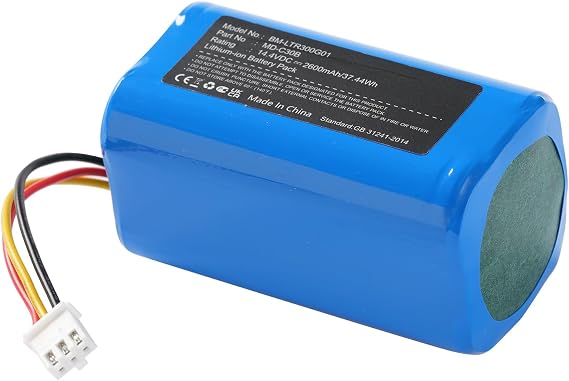 Battery D071-INR-CH-4S1P Replacement for Vacuum Eclipse AutoVac, iHRV2, Liectroux C30B, Panda X7, NEO 820P/830P, V-tac VT-5555/5556, Midea M4, Kitfort KT-545, XBOOST Robot Vacuum (14.4V)