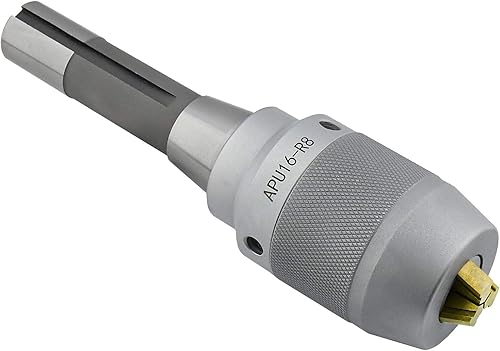 Miniatura 2 de Earl Diamond Super Heavy Duty APU16 132-58 pulgadas R8 Shank Precision Integrated Keyless Drill Chuck