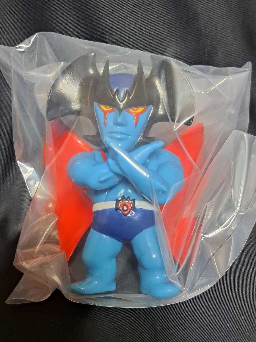 デビルマン & ザンニン 二体 CUBE シカルナ工房 ソフビ ワンフェス