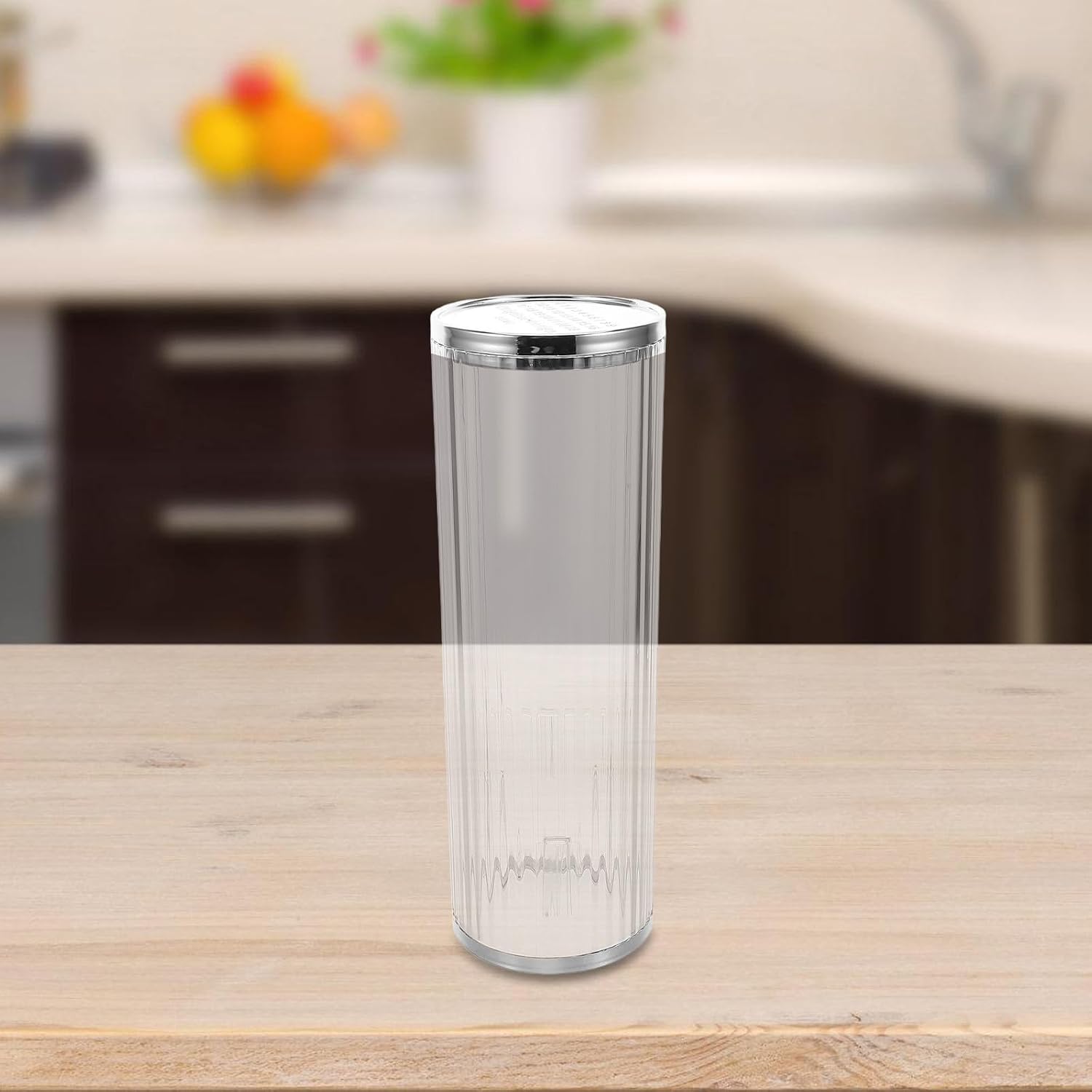 Plastic Paper Cup Holder Dispenser Rack for Kitchen Countertop with Stylish Design and Versatile Use, Prevents Clutter and Mess, for Home and Coffee Shops