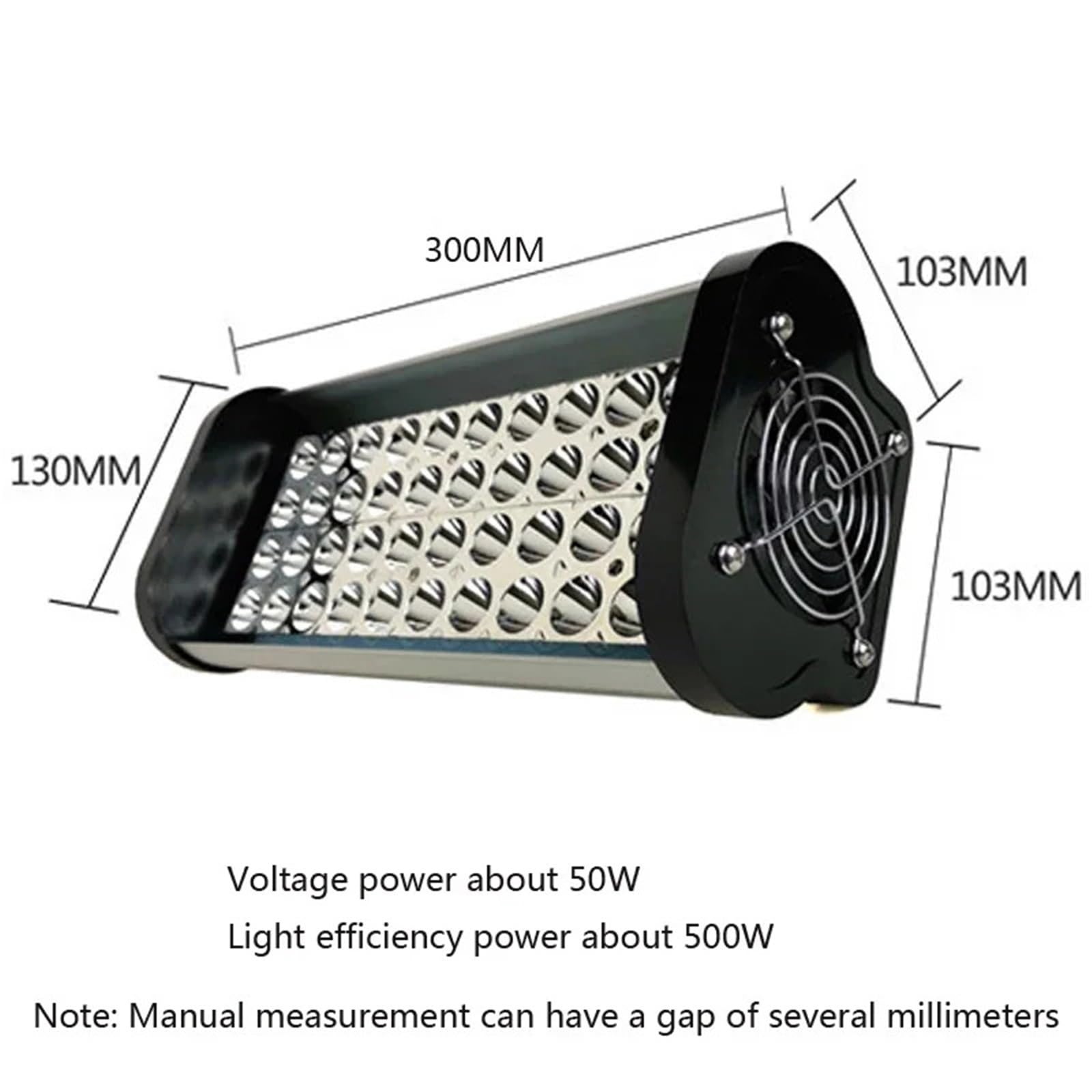 Lampada uv resina, Lampada di polimerizzazione UV da 500 W 365 nm 395 nm 405 nm Colla Resina Olio verde Saldatura Rivestimento circuito stampato Display LCD Vernice(395nm)