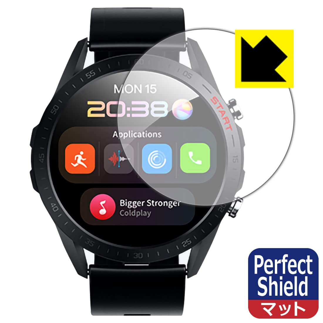 Amazon.co.jp: PDA工房 スマートウォッチ A50対応 PerfectShield Amazon.co.jp: PDA工房 スマートウォッチ A50対応 PerfectShield