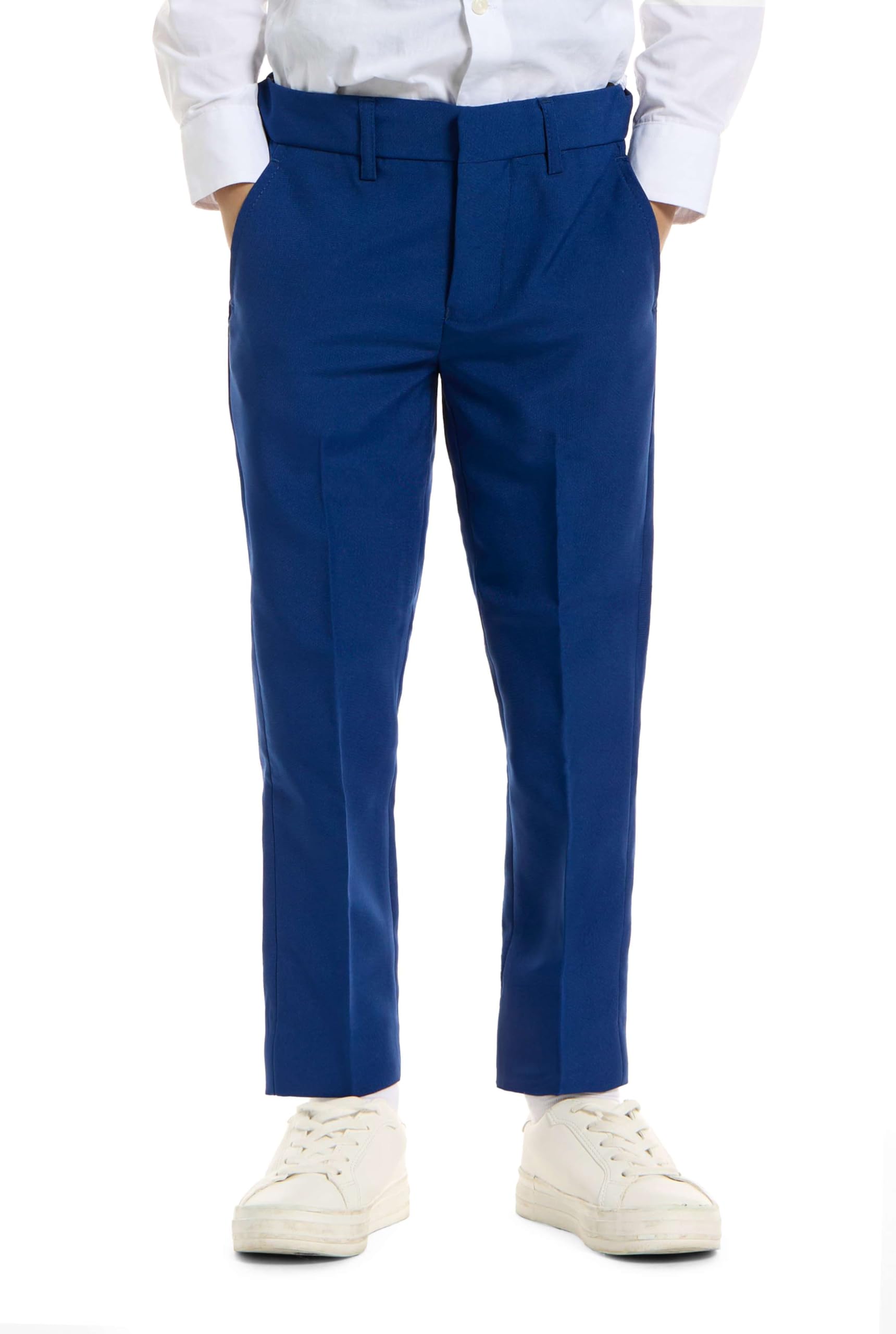 OppoSuits Men Suit Juego de Pantalones de Traje de Negocios Niños
